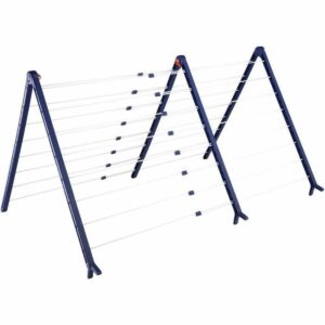 S7178621_0 Tendedero Leifheit Bathtub Dryer Pegasus V 133 x 66,5 cm Azul Blanco Metal