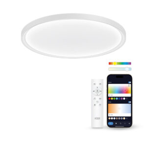 S1906993_0 Plafón LED KSIX SmartLED KSIX Halo 2 Blanco Plástico 25 W (3000k - 6500k) (6500 K)