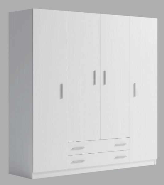 Armario 4 Puertas 2 cajones Armario 4 puertas – 2 cajones
