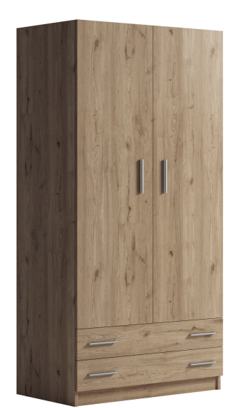 Armario 2 puertas – 2 cajones