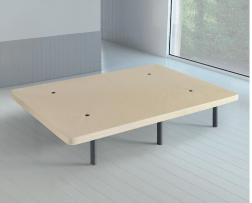 Base tapizada reforzada 5 barras 105 x 190