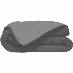 S7167601_0 Relleno Nórdico Poyet Motte Calgary Gris Plateado 400 g /m² 220 x 240 cm