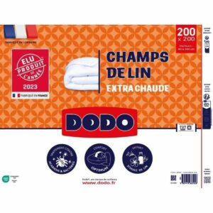 S7194528_0 Relleno Nórdico DODO Champs de Lin Blanco 450 g/m² 200 x 200 cm
