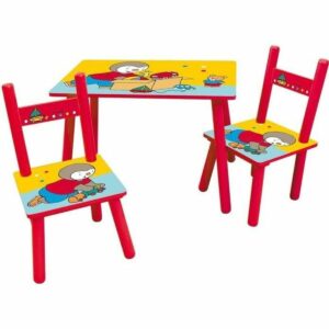 S7193987_0 Conjunto de Mesa y Sillas para Niños Fun House T'CHOUPI