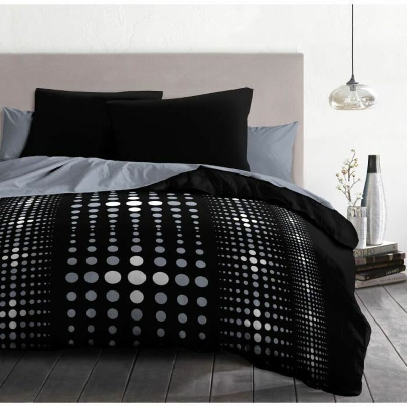 Juego de funda nórdica HOME LINGE PASSION Negro 240 x 260 cm