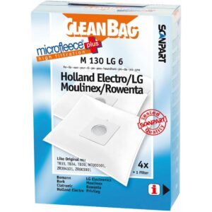 Bolsa de Recambio para Aspiradora Scanpart M 130 LG 6 LG 4UD