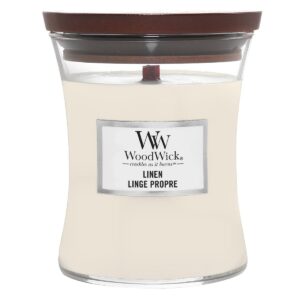 Vela Perfumada Woodwick Core Medium Linen