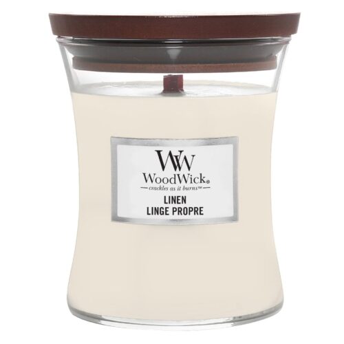 Vela Perfumada Woodwick Core Medium Linen