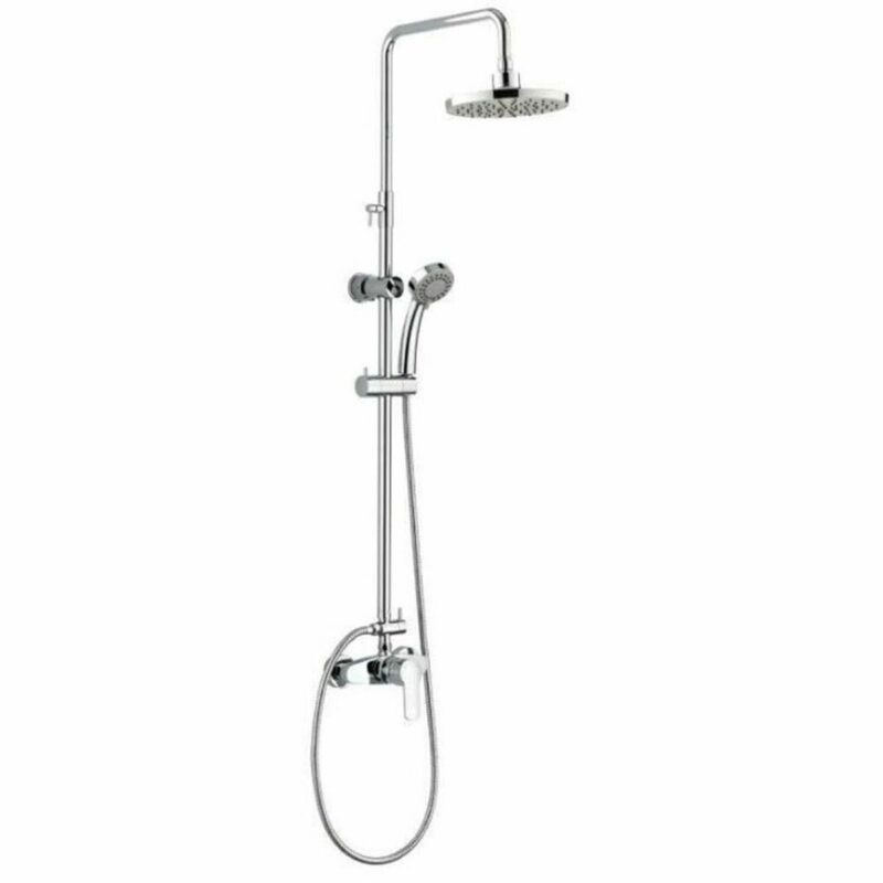 S7141631_0 Columna de Ducha Rousseau Gris Chrome