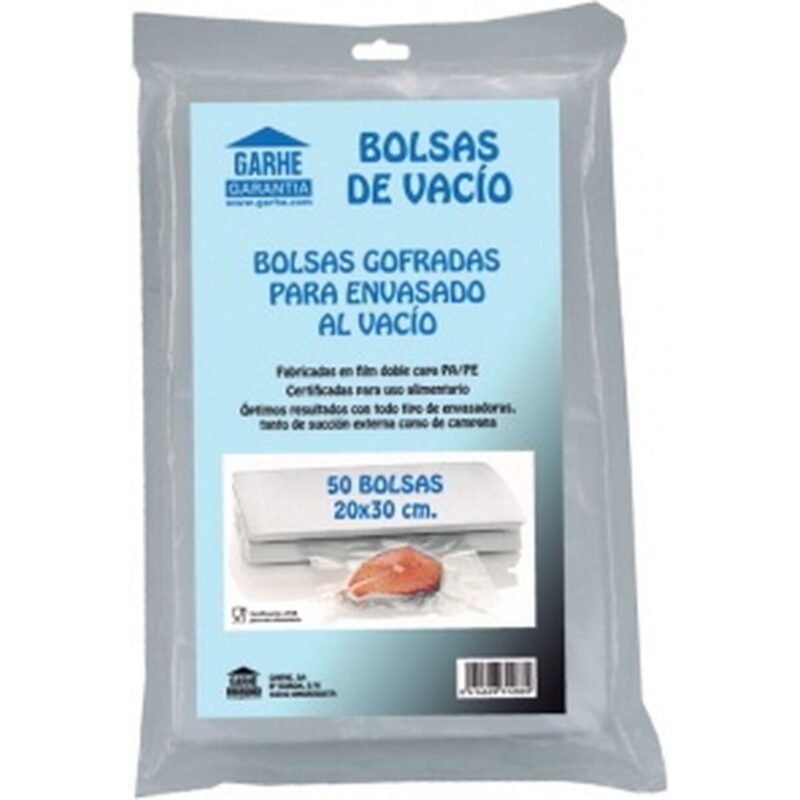 S0455405_0 Bolsas para Envasadora Garhe 31286 20 x 40 cm 50 Unidades