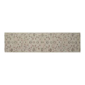 Alfombra DKD Home Decor Beige Algodón (60 x 240 x 1 cm)