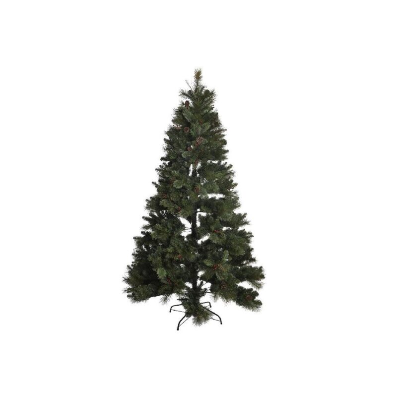 S3025417_0 Árbol de Navidad DKD Home Decor Verde PVC Plástico 135 x 135 x 225 cm