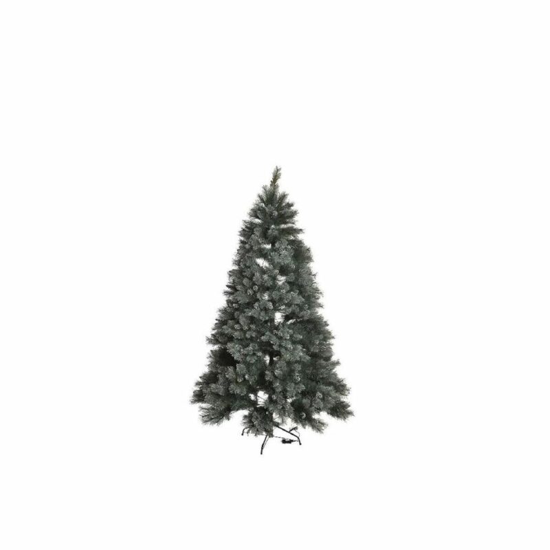 S3025418_0 Árbol de Navidad DKD Home Decor Verde PVC Plástico Nevado 84 x 84 x 120 cm