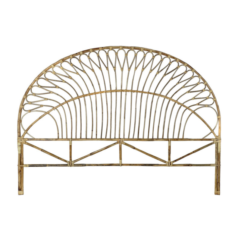 Cabecero de Cama DKD Home Decor Natural Ratán 177 x 4 x 131 cm