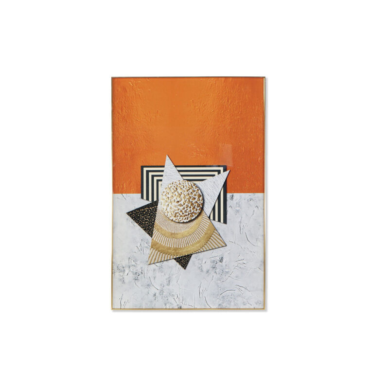 Cuadro DKD Home Decor Aluminio Madera MDF 80 x 3 x 120 cm