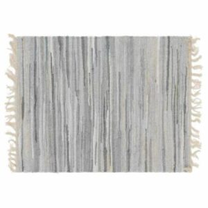 S3027319_0 Alfombra DKD Home Decor Algodón Piel Indio (200 x 290 x 1 cm)