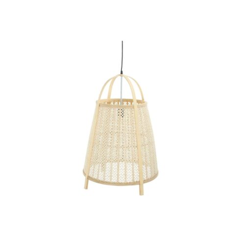 Lámpara de Techo DKD Home Decor 47 x 47 x 64 cm Natural Crema 50 W