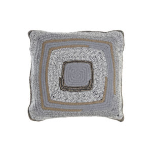S3038074_0 Cojín DKD Home Decor Natural Gris 40 x 10 x 40 cm Boho