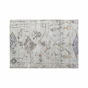 S3038192_0 Alfombra DKD Home Decor Blanco Árabe (120 x 180 x 0,75 cm)