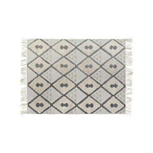 S3038195_0 Alfombra DKD Home Decor Beige Moderno (120 x 180 x 1 cm)