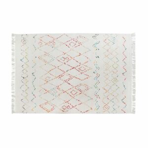 Alfombra DKD Home Decor Multicolor Rombos 160 x 230 x 0,7 cm