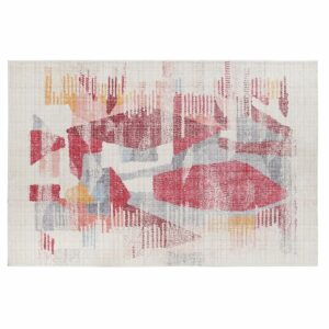 Alfombra DKD Home Decor Abstracto Multicolor (200 x 290 x 0,7 cm)