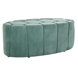 S3034126_0 Banqueta DKD Home Decor Verde Multicolor Metal Madera MDF 30 x 40 cm 122 x 51 x 46,5 cm