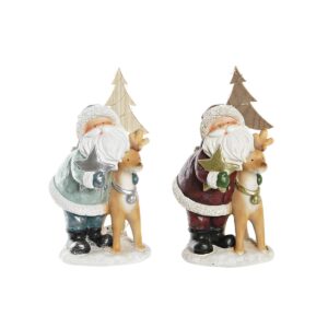 S3036303_0 Adorno Navideño DKD Home Decor Resina (15,5 x 15,5 x 28 cm) (2 Unidades)