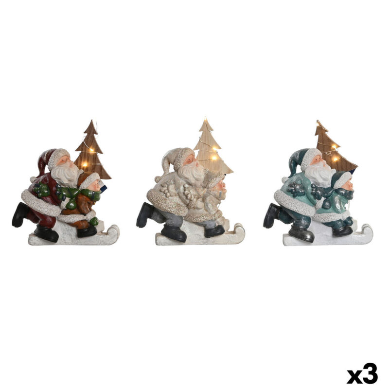 S3036305_0 Adorno Navideño DKD Home Decor Resina (20 x 9 x 22 cm) (3 Unidades)