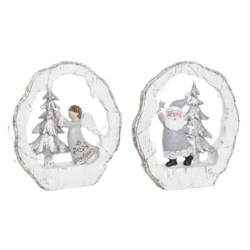 Adorno Navideño DKD Home Decor Resina (17 x 4,5 x 19 cm) (2 Unidades)