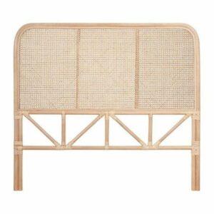 Cabecero de Cama DKD Home Decor Natural Ratán 178 x 4 x 128 cm
