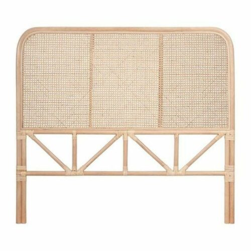 Cabecero de Cama DKD Home Decor Natural Ratán 178 x 4 x 128 cm
