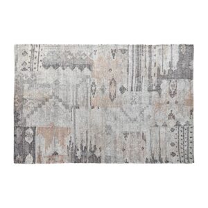 S3038459_0 Alfombra DKD Home Decor Poliéster Algodón Multicolor (120 x 180 x 0,7 cm)