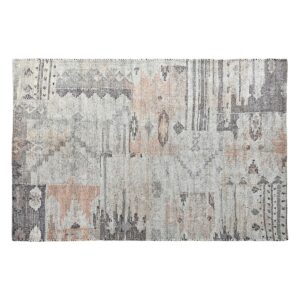 S3038460_0 Alfombra DKD Home Decor Poliéster Algodón Multicolor (160 x 230 x 0,7 cm)