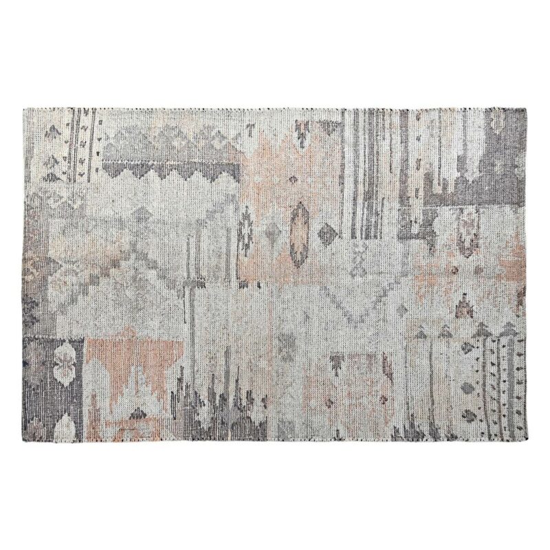 S3038460_0 Alfombra DKD Home Decor Poliéster Algodón Multicolor (160 x 230 x 0,7 cm)