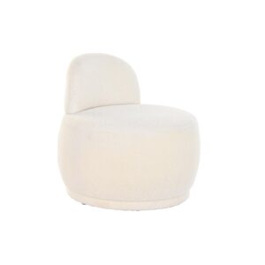 S3034370_0 Sillón DKD Home Decor Blanco 66 x 66 x 66 cm