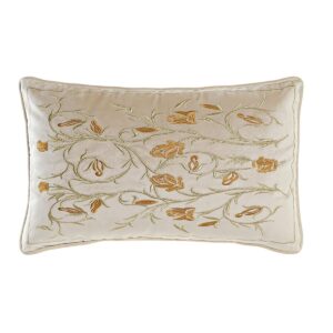 S3041518_0 Cojín DKD Home Decor Dorado 50 x 10 x 30 cm Flores