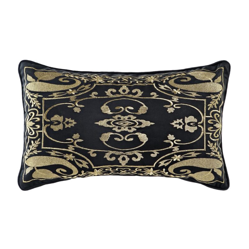 S3041522_0 Cojín DKD Home Decor Negro 50 x 10 x 30 cm Árabe