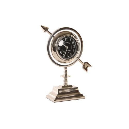 Reloj de Mesa DKD Home Decor Plateado