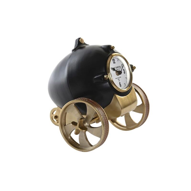S3041478_0 Reloj de Mesa DKD Home Decor Negro Dorado Colonial