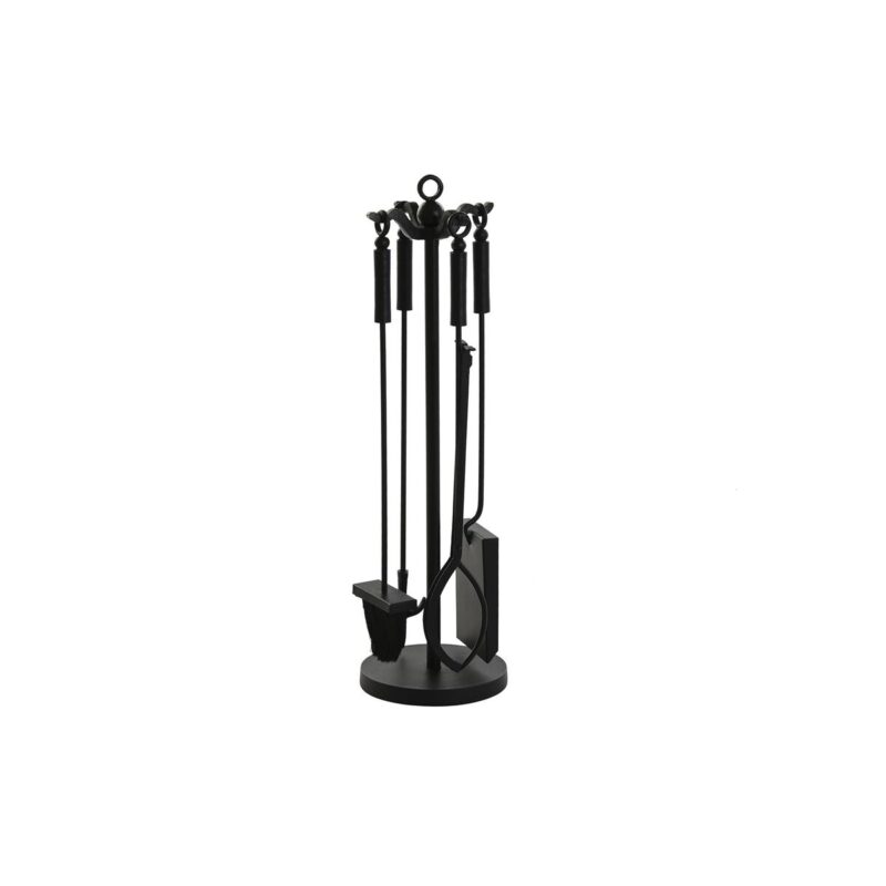 S3038836_0 Utensilios para Chimenea DKD Home Decor Acero (19 x 19 x 70 cm)