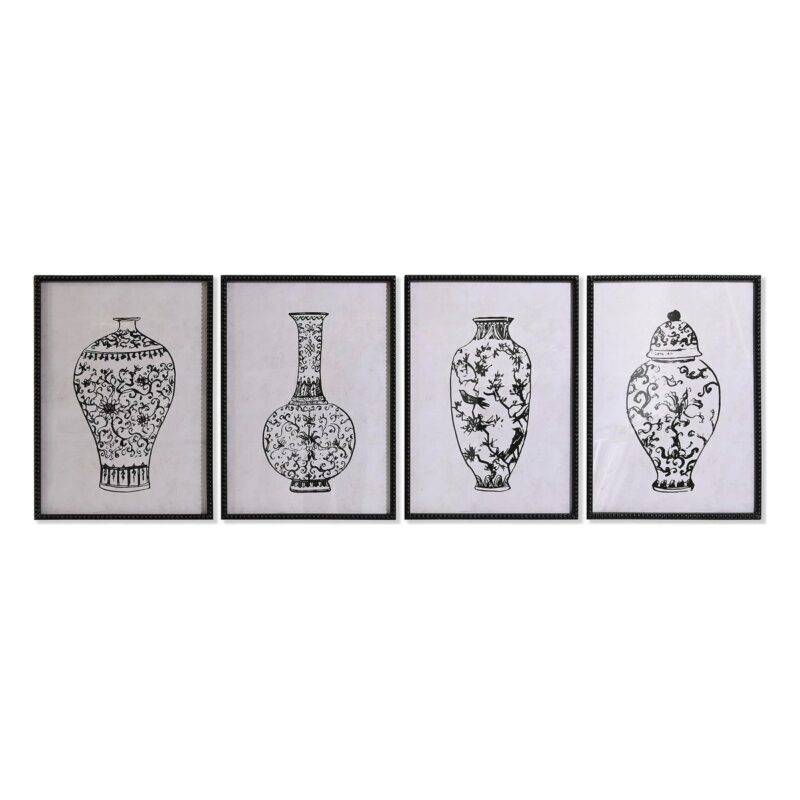 S3038865_0 Cuadro DKD Home Decor Cristal Abeto 50 x 70 x 2,5 cm 50 x 2,5 x 70 cm