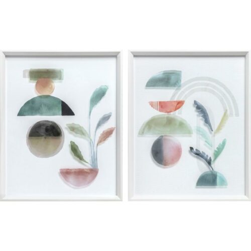 Cuadro Acrílico DKD Home Decor Poliestireno 40 x 3,8 x 50 cm 43 x 3,8 x 53 cm