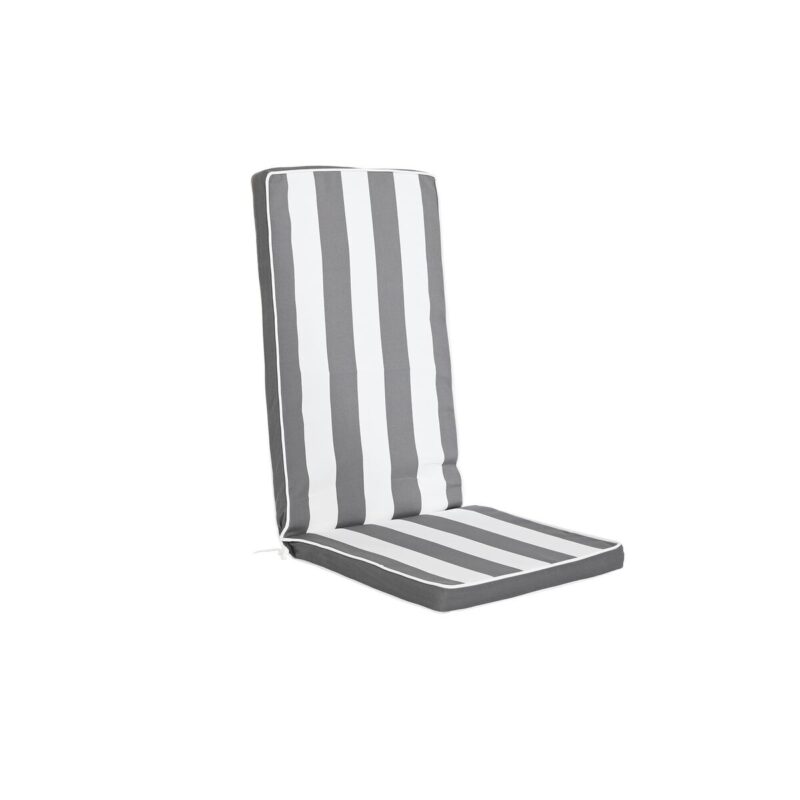 S3042603_0 Cojín para sillas DKD Home Decor Gris Blanco (42 x 4 x 115 cm)