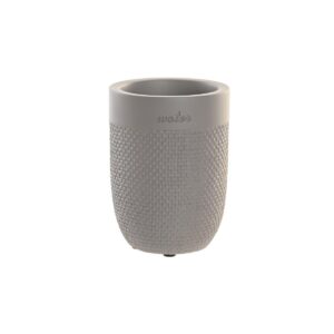 Vaso DKD Home Decor Gris Cemento 8 x 8 x 10,5 cm