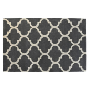 S3045035_0 Alfombra DKD Home Decor Gris Poliéster 120 x 180 x 2 cm Étnico