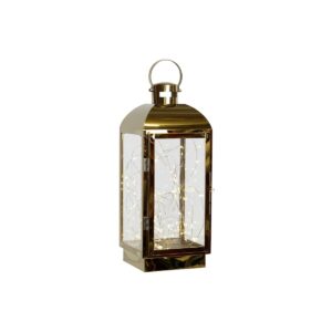 S3052533_0 Farol DKD Home Decor Dorado Acero Inoxidable 15 x 14 x 36 cm