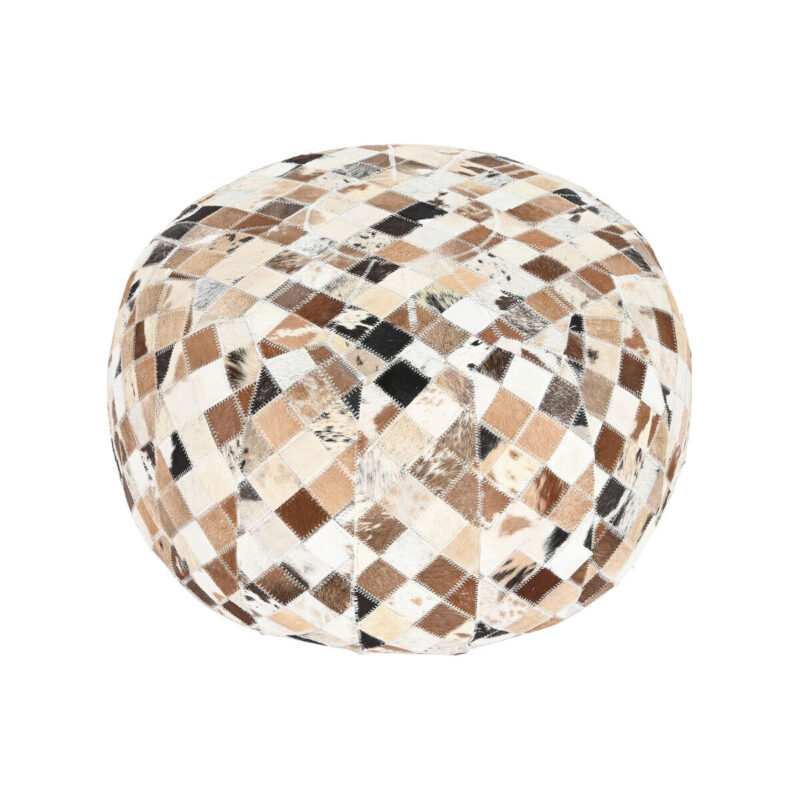 S3052640_0 Cojín DKD Home Decor De suelo Beige Camel Colonial 48 x 48 x 35 cm