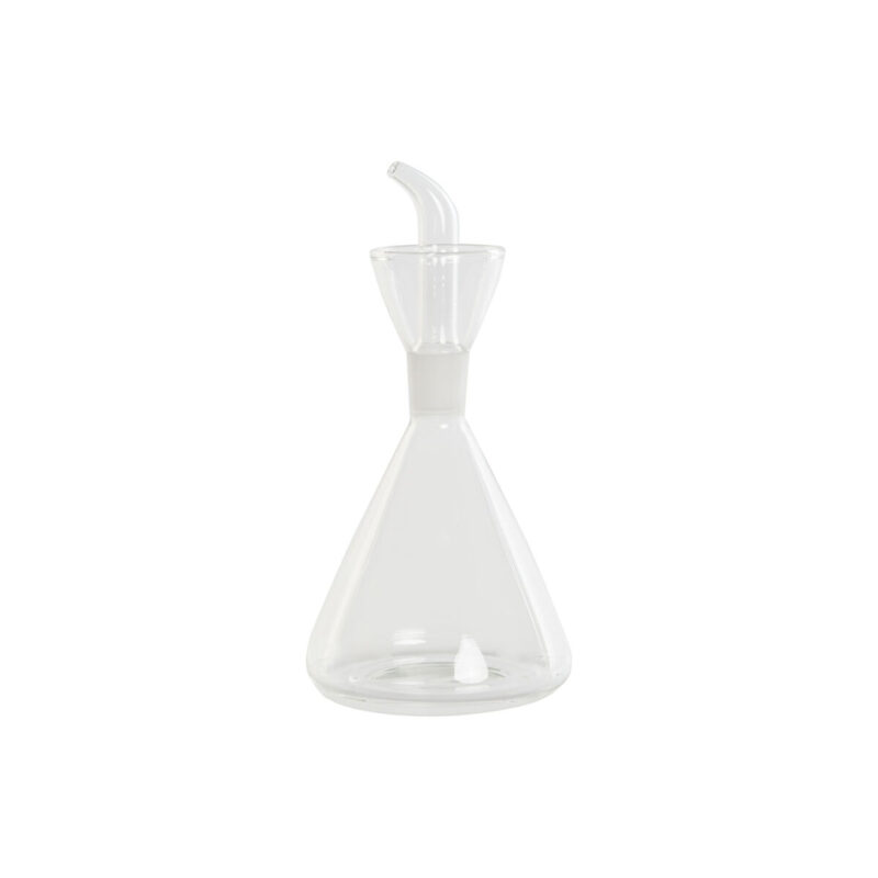 S3055884_0 Aceitera DKD Home Decor Transparente Vidrio de Borosilicato 250 ml 9 x 9 x 18 cm