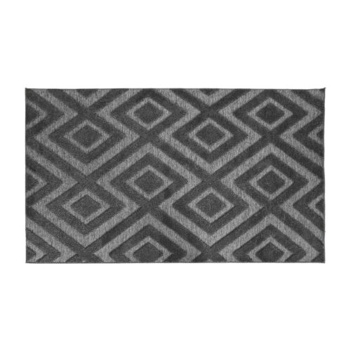 Alfombra Home ESPRIT 200 x 140 cm Gris Gris oscuro
